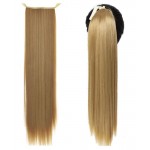 Extensie de par coada dreapta cu snur 65 cm Blond Auriu CYF715427M36# Extensie de par coada dreapta cu snur 65 cm Blond Auriu CYF715427M36#